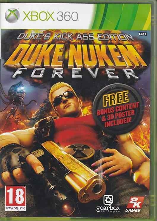 Duke Nukem Forever Dukes Kick Ass Edition - XBOX 360 (B Grade) (Genbrug)